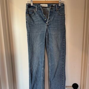 Denim Forum Arlo High Rise Straight